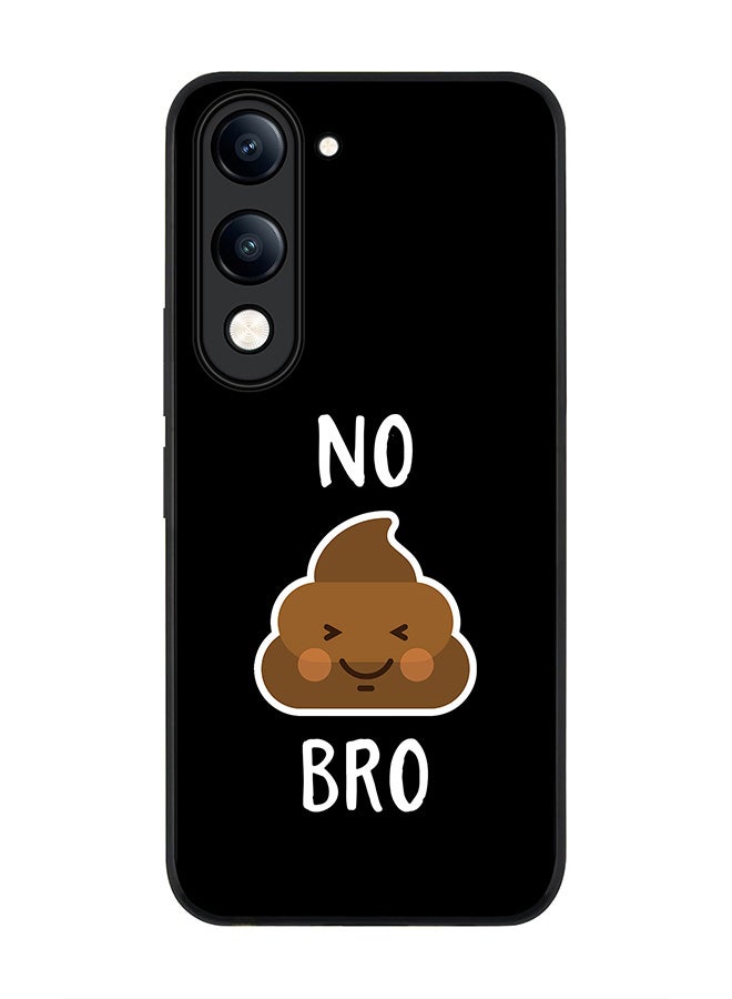 For vivo Y29s 5G / Y19s 5G Case,Slim fit Camera Protection, Shockproof Thin Phone cover  - No shit bro